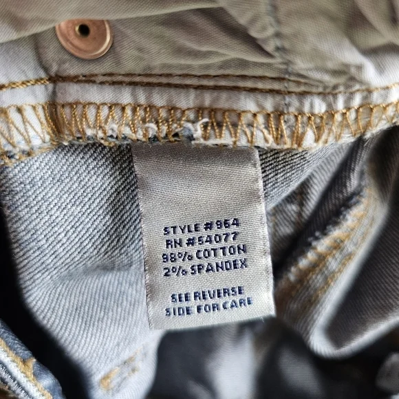 Cabi capsule dark-wash mid-rise ankle cropped slim stretch jeans Size 8 - Picture 7 of 7